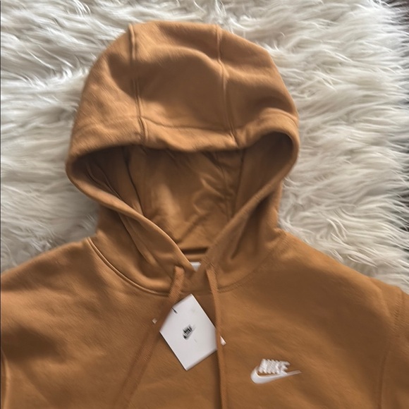 Nike Men's Tan Hoodie - Picture 2 of 4